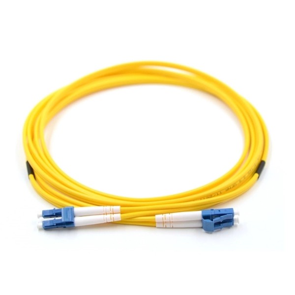 Fiber Optic Patchcord SM DX PVC 2' Fiber Optic Jumper