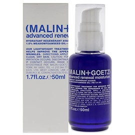 Malin + Goetz Hidratante de Renovación Avanzada - Hidratante Facial Ligero Antiedad - Crema y Suero Rellenador - Sin Fragancia - 50 ml