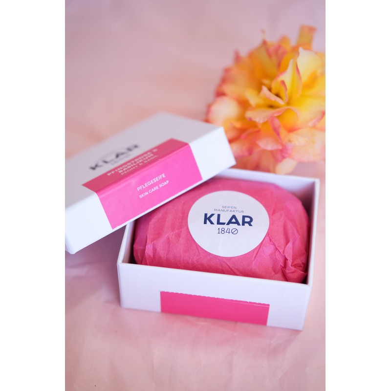 Klar Seifen Nourishing Soap Peony & Basil 135 g, Palm