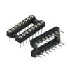 QUARKZMAN 2.54 mm Pitch 16 Pins DIP-IC Socket Connector Double