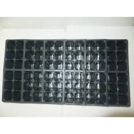 Landmark Plastics Set of 10 SHEETS 1206 Tray Inserts Packs New Plastic (720 cells; fills 10 flats)