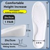 Brandone Height Insoles 3 Inch,Height Boosting Boosters Insoles Shoes for