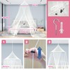 Daksha Princess Bed Canopy for Girls with Glowing Stars, Bed