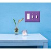 WIRESTER 3-Gang (1-Gang Decorator and 2-Gang Toggle) Light Switch Plate/Wall