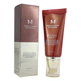 Base de maquillaje en crema Missha Perfect Cover BB Cream No. 21 Beauty Care