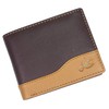 HORNBULL Buttler Mens Genuine Leather RFID Blocking Wallet, brown, Casual