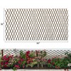 Expandable Garden Trellis Plant Support Willow Lattice Fence Panel for
