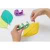 Nichiban CT-15DCPG Cellotape with Small Roll Cutter, Straight Cutter, Green