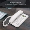 Wired Telephone, Landline Telephone with Landline Connection (FSK/DTMF) for Home/Hotel/Office