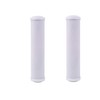 CFS – 2 Pack Carbon Block Water Filter Cartridges Compatible