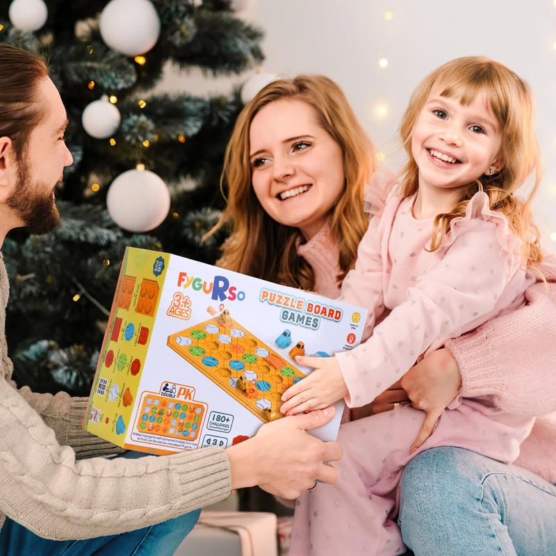 STEM Logic Road Builder Toys: Board Games Toys for 5