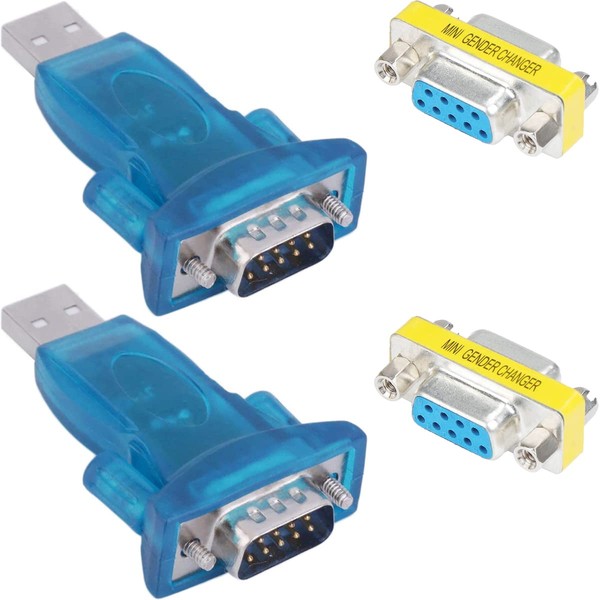 DKARDU USB to RS232 Male Adapter Adapter Serial Port DB9