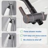 3 Way Shower Diverter Valve with Hand Shower Holder, G1/2