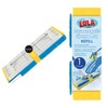 Lola Products Squeeze Matic Butterfly Sponge Mop Refill, 9", Replacement