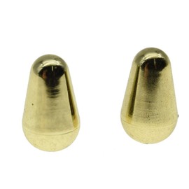 Dopro 2 pomos de interruptor de 5 vías para guitarra, para Fender Strat/Tele/Stratocaster, color dorado