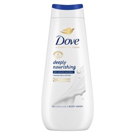 Dove Advanced Care Sulphate Free Body Wash for Women Made with Skin-Natural Nourishers and Micromoisture Provides 24 Hours Renewing Lotion-Soft Softer Skin, 400ml Pack of 4