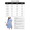 Keluummi Plus Size Summer Maxi Dresses for Curvy Women, Causal