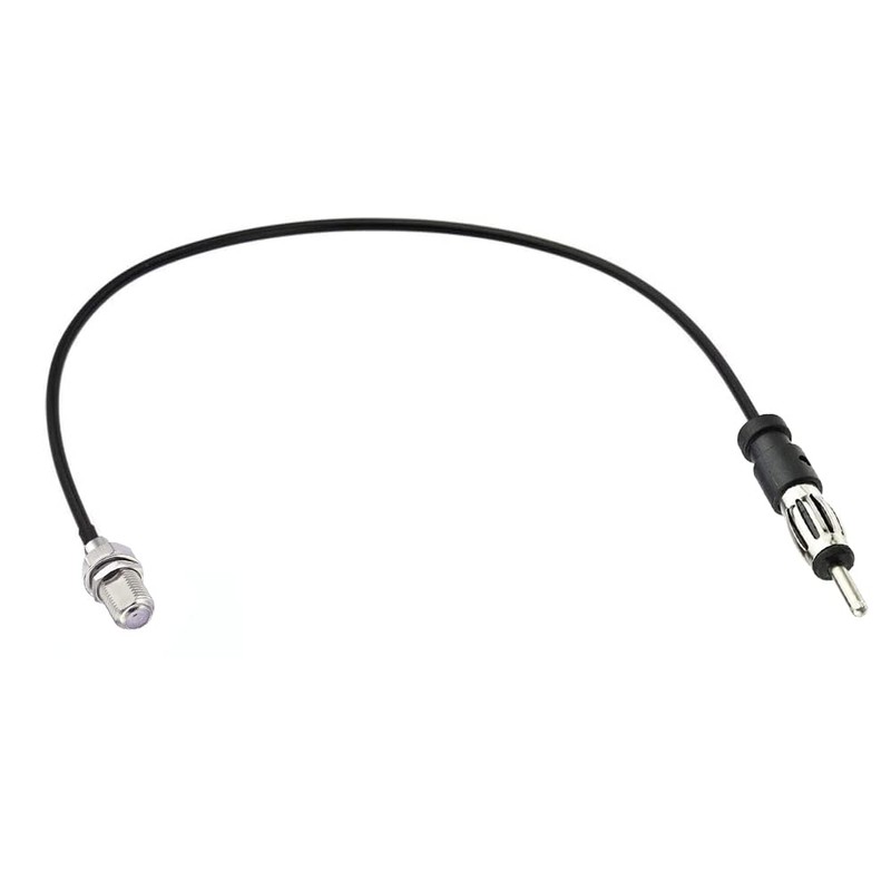 supmory F to AM/FM Adapter RG174 Coax Cable 12 inches