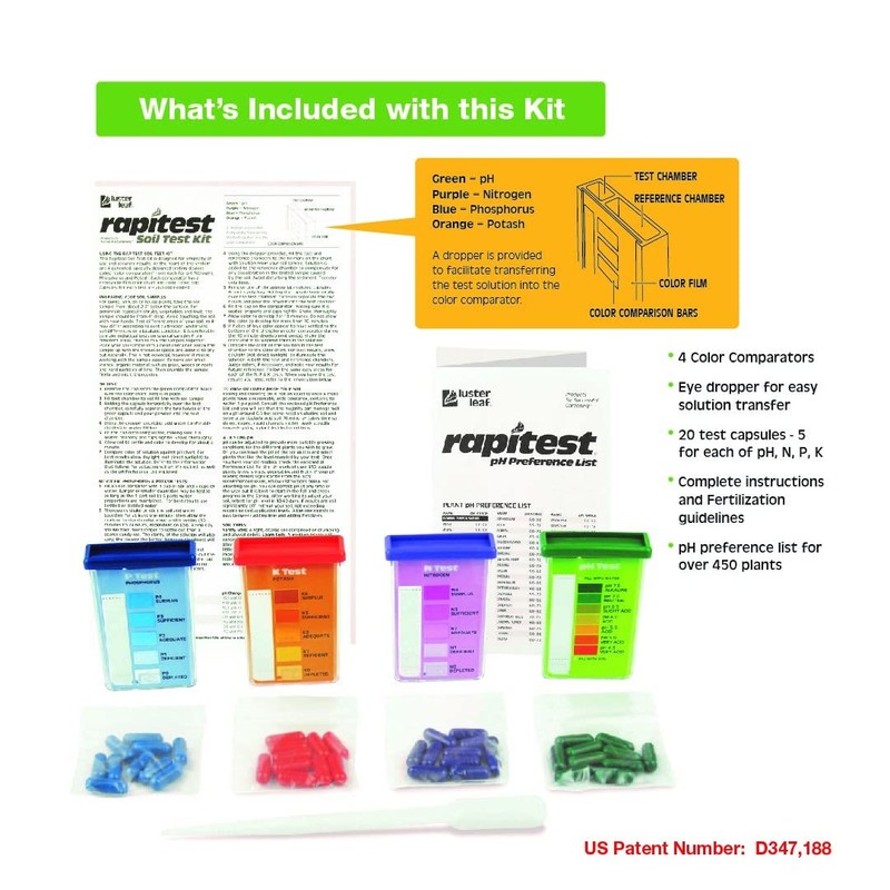 Luster Leaf 1602 Soil Kit, 20 Tests
