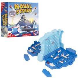 HTI Toys Traditional Games Naval Strike Board Game Fun For All Kids Boys and Girls 1374313 Multicolor