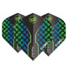 WINMAU Prism Zeta Black, Green & Blue Extra Thick Dart