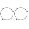 iplusmile 2pcs Vehicle Headlight Mounting Brackets Lamp Holder for Headlight