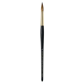 da Vinci Watercolor Series 11 Maestro Paint Brush, Fuller English Round Kolinsky Red Sable, Size 8 (43412)