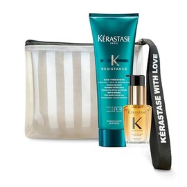 Kérastase Set Shampoo Therapiste 250 ml + Elixir Ultime TS 30 ml | Repara y aporta brillo intenso al cabello