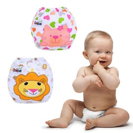 SGERUFZ Neue Entzückende Wiederverwendbare Baby Schwimmhose Mädchen Schwimmwindel für Kleinkinder, 0-4 Jahre