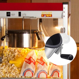 KICHOUSE Commercial Popcorn Machine Pot Lid Handle Replacement Popcorn Maker Handle Pop Corn Machine Parts Pot Lid Knob Agitator Shaft Replacement Grip Accessories Movie Nights Party Easy Install