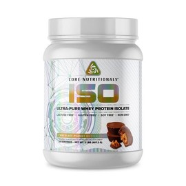 Core Nutritionals Core Nutritionals ISO, 100% Micro Filtered, Zero Artificial Fillers, 25g Whey Protein Isolate, 32 Servings (Chocolate Peanut Butter Cup)