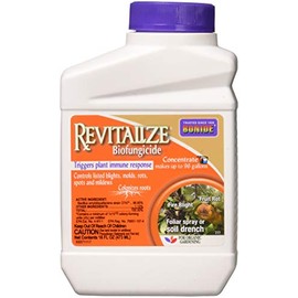 Bonide Revitalize Biofungicide, 16 oz Concentrate Disease Control for Organic Gardening, Controls Blight & Mold