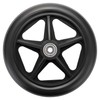 OwnMy 2PCS of 6 Inch Rubber Wheelchair Replacement Front Wheels,