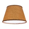 UpgradeLights Oiled Parchment 16 Inch Empire Washer Fitter Lamp Shade