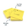 Genuine Fred Over-Rated, Rating Sticky Notes
