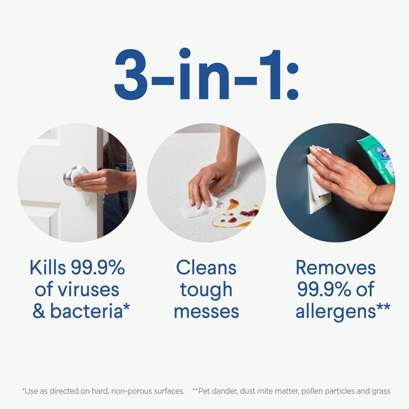 Clorox Disinfecting Wipes To Go Pack, Bleach Free, Fresh Scent,