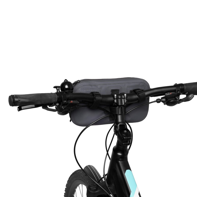 Johnny Urban Handlebar Bag Grey - Arlo - 2 in