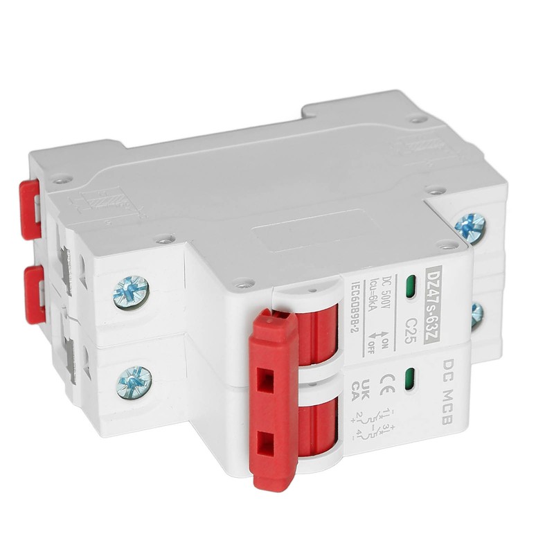 DC Circuit Breaker Overload Protection Magnetic System PV Circuit Breaker