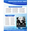 Upgraded WE04X22654 Dryer Timer: Compatible with GE & Kenmore