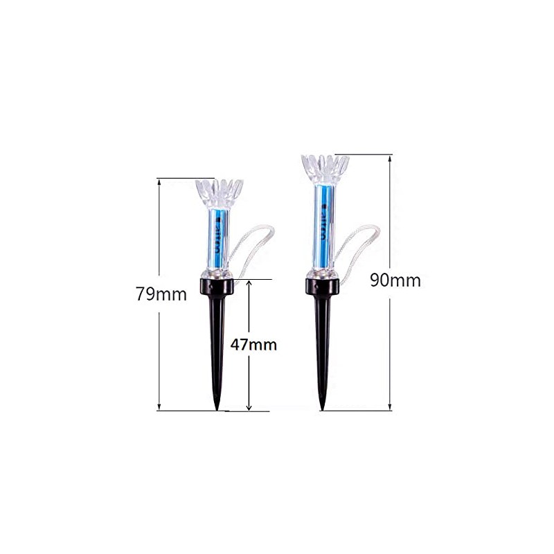 TSUCIA Golf Tees 79mm 5pcs Magnetic Tees Golf Long Tees