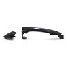 Exterior Outer Black Door Handle Rear Driver/Passenger Side for Hyundai