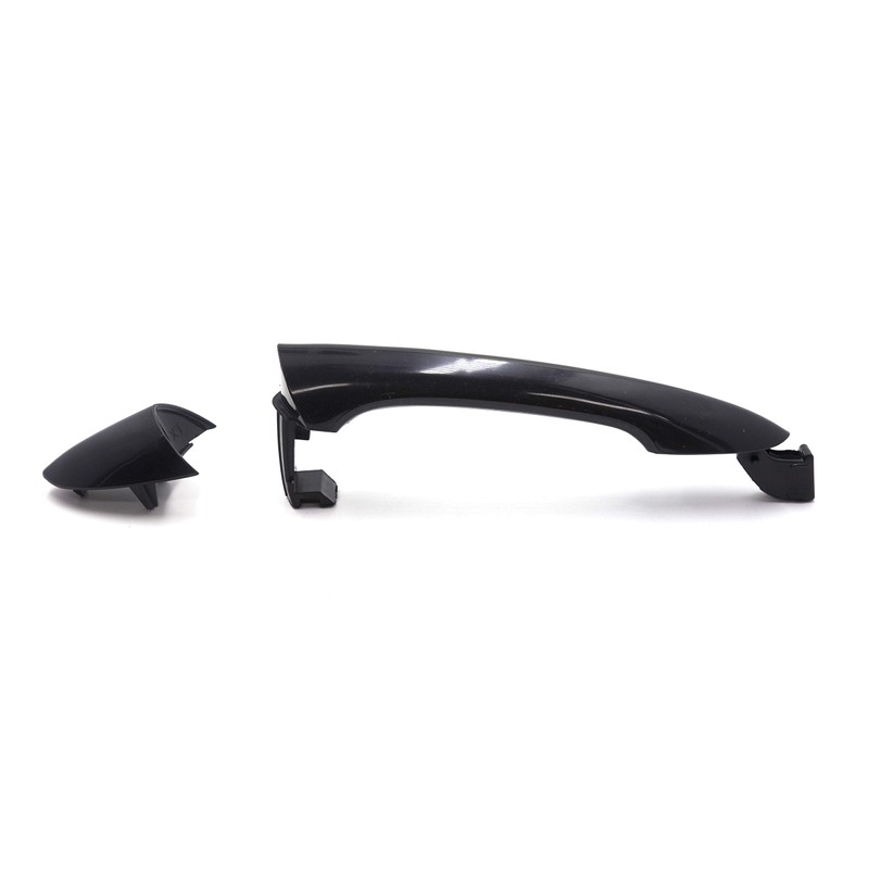 Exterior Outer Black Door Handle Rear Driver/Passenger Side for Hyundai