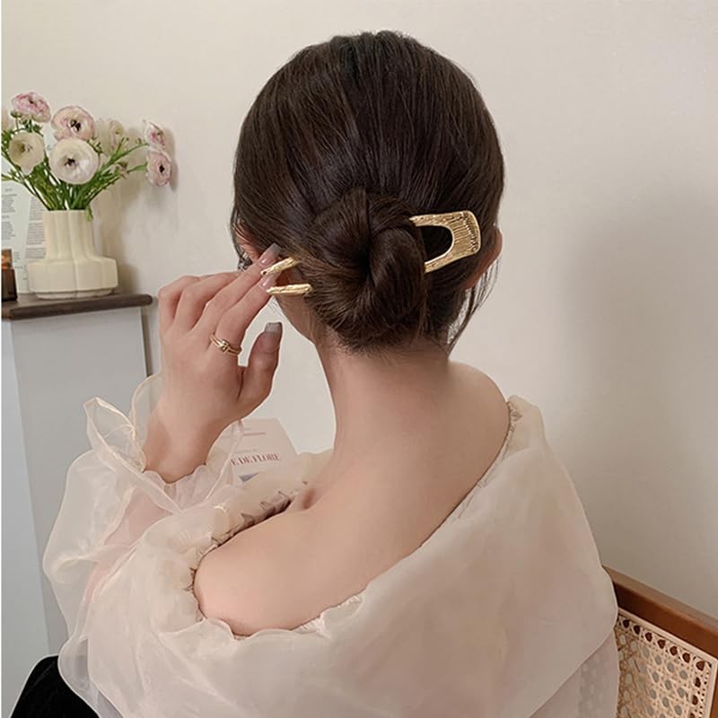 Nakanoya U-pin Metal Metal U-shaped Pin U-shaped Comb Hair Pin