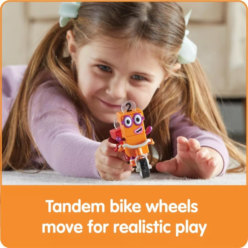 Hand2mind Set Numberblocks Hand2mind 1 Y 2 Aventura En Bicicleta