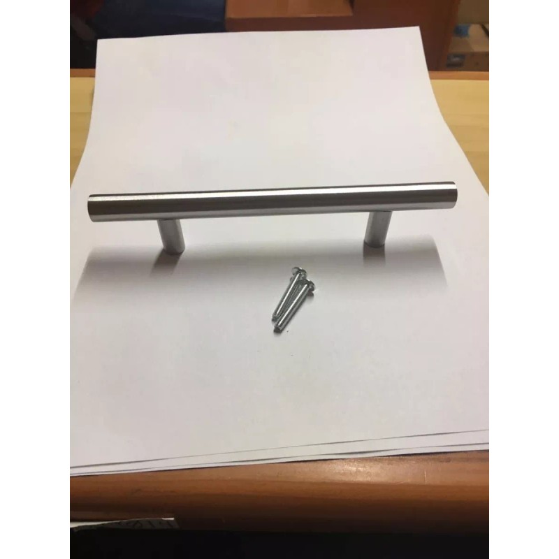 CERRAJES/SIQUAR Jaladera En Barra 22 Cm Acero Inoxidable Caja De