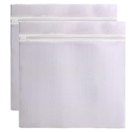 Meagtlva Mesh Laundry Bags,Travel Storage Organize Bag,Clothing Washing Bags with Honeycomb Structure for Protects Delicate Laundry (2PCS-XXL)