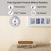 JeoPoom Thermo-Hygrometer, Thermometer Hygrometer Indoor Analogue, Room Thermometer and Humidity