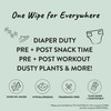 The Honest Company Clean Conscious Multi-Use Wipes Hypoallergenic Unscented for