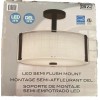 DSI Lighting Bronze LED Semi-flush Mount ~NIB 13.8” Wide X