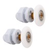 Gativs Pack of 4 Shower Cubicle Rollers, Replacement Parts, Shower